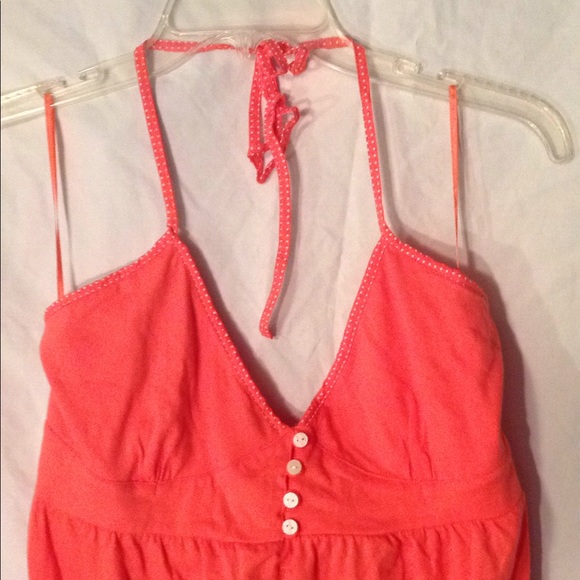 NEW Women's Aeropostale summer dress XL orange - Picture 2 of 6
